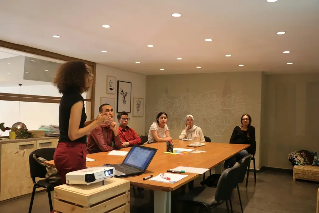 A Focus Group in discussion